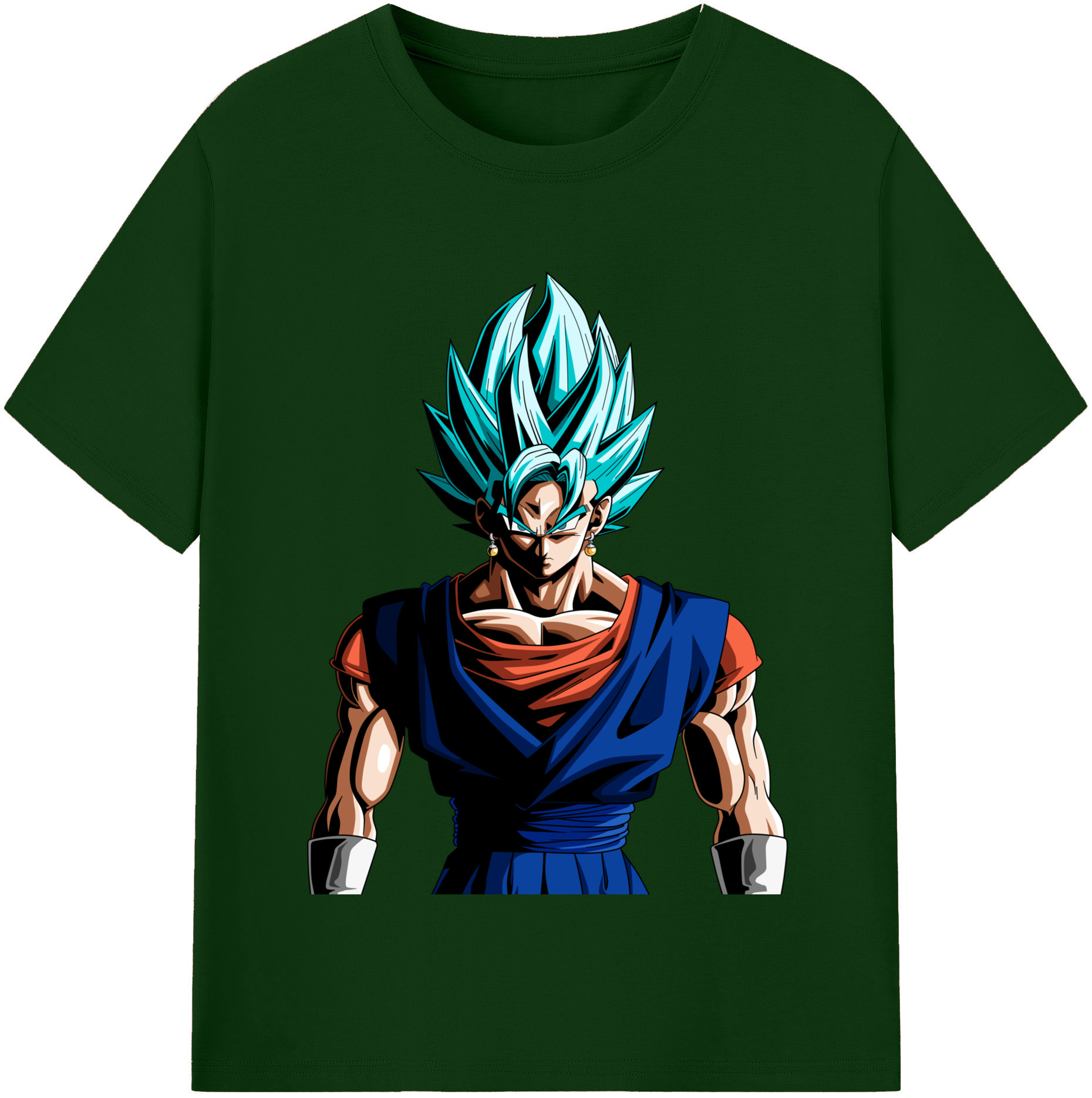 （画像用） ドラゴンボール ベジット DRAGON BALL Vegetto 綿100％半袖Tシャツ（フロントプリント）